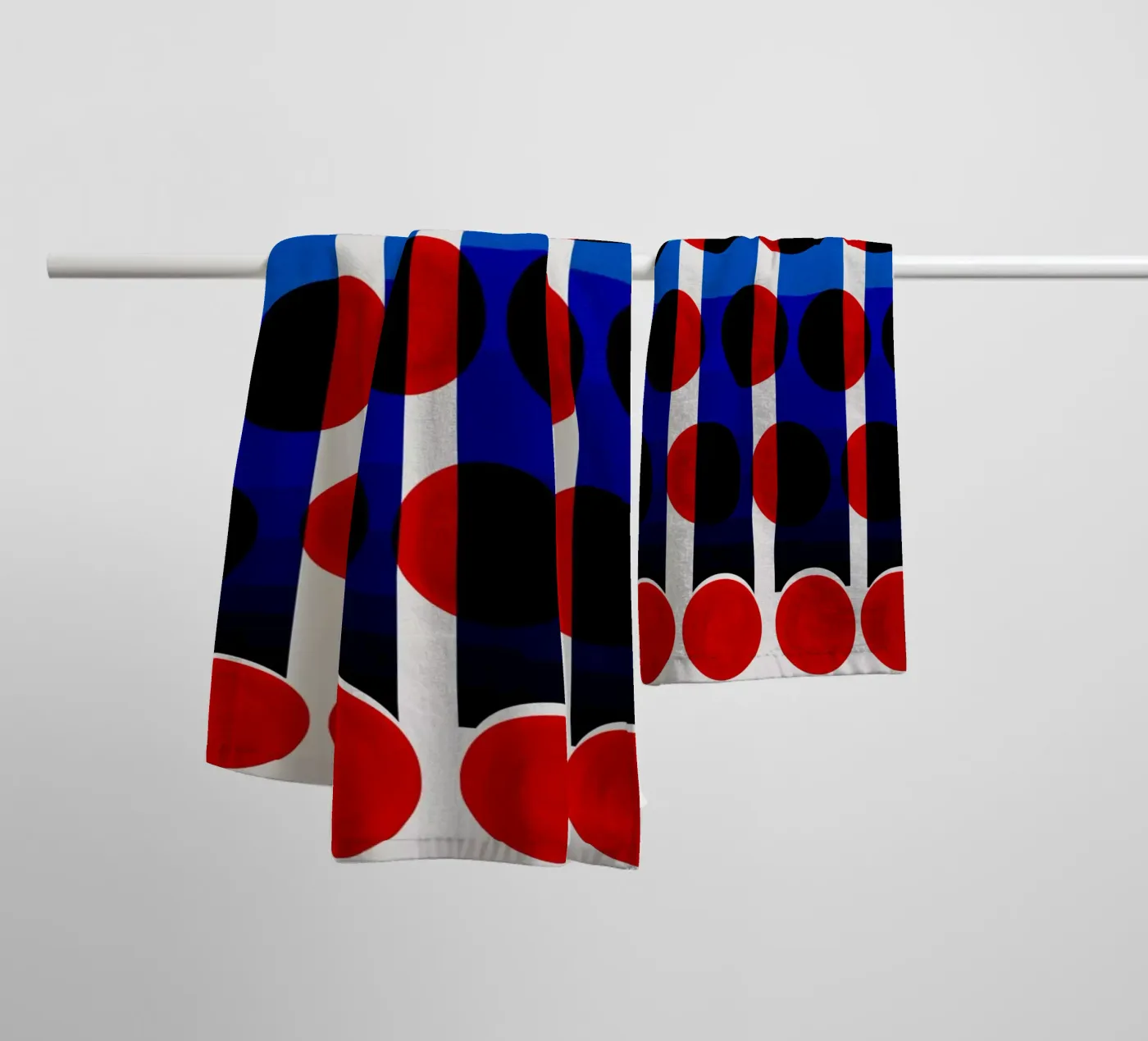Flicker Abstract towel by Fox & Velvet