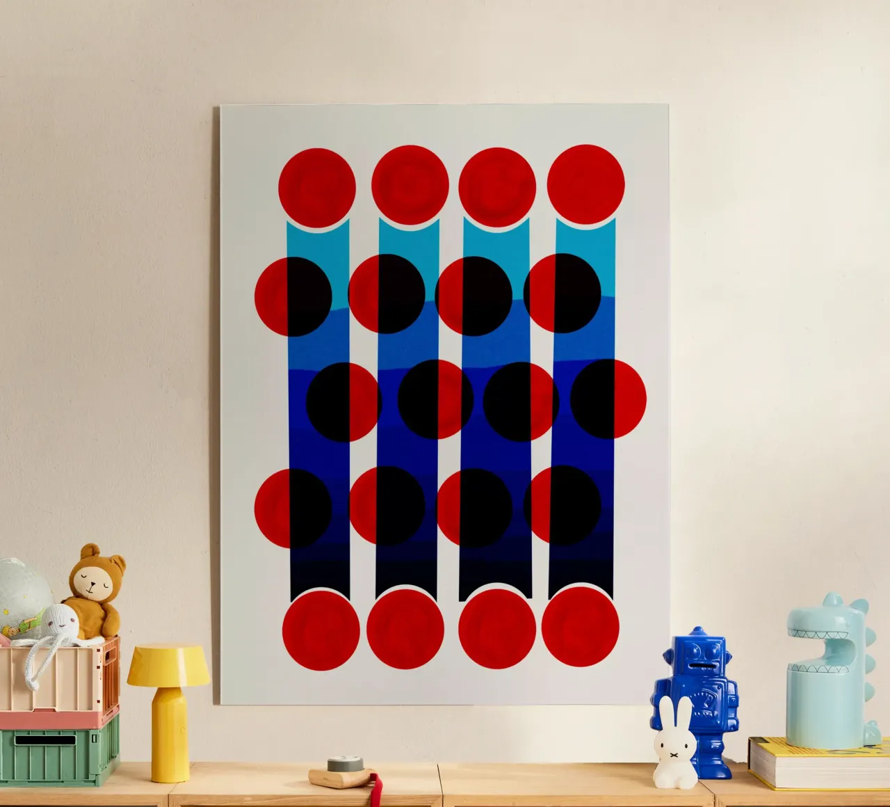 Sfarfallio astratto plexiglass da Fox & Velvet