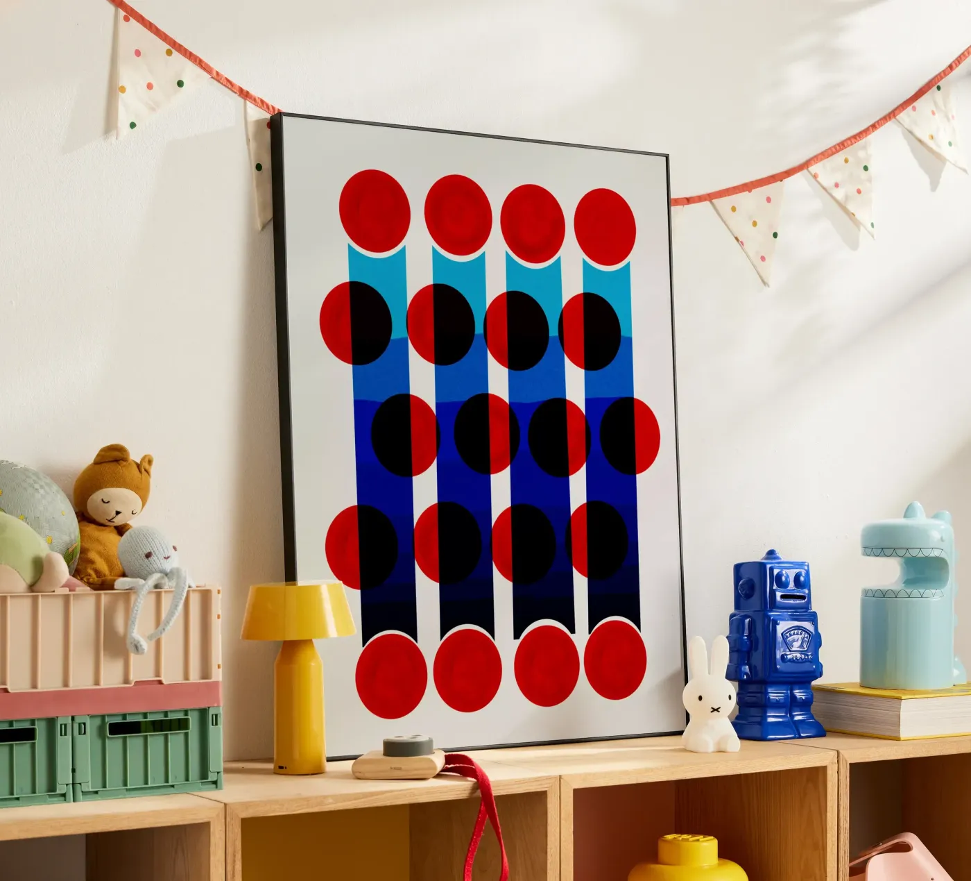 Sfarfallio astratto pannello forex da Fox & Velvet