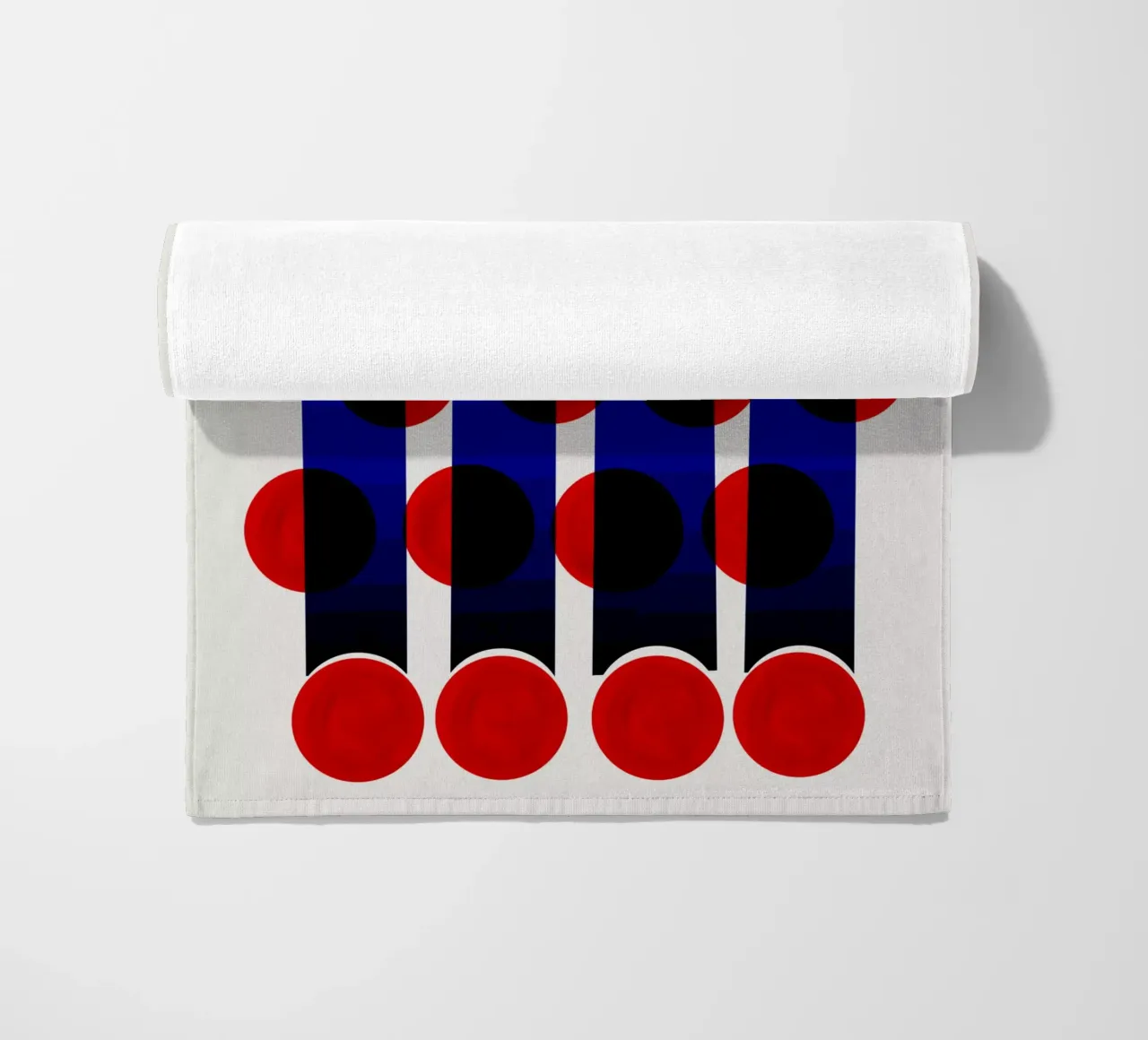 Sfarfallio astratto telo mare da Fox & Velvet