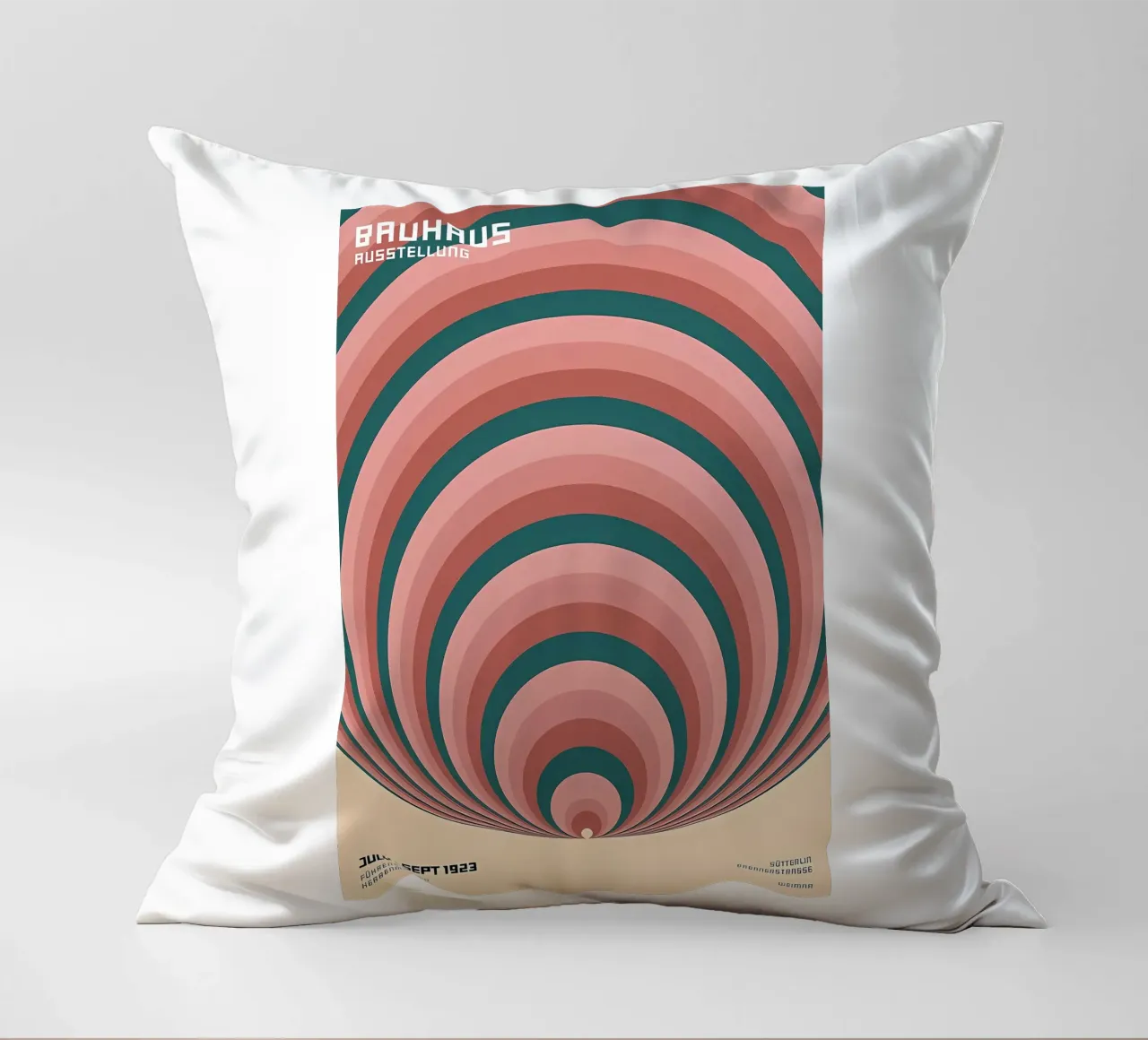 Mostra Bauhaus 1923 cuscino da Sigurd