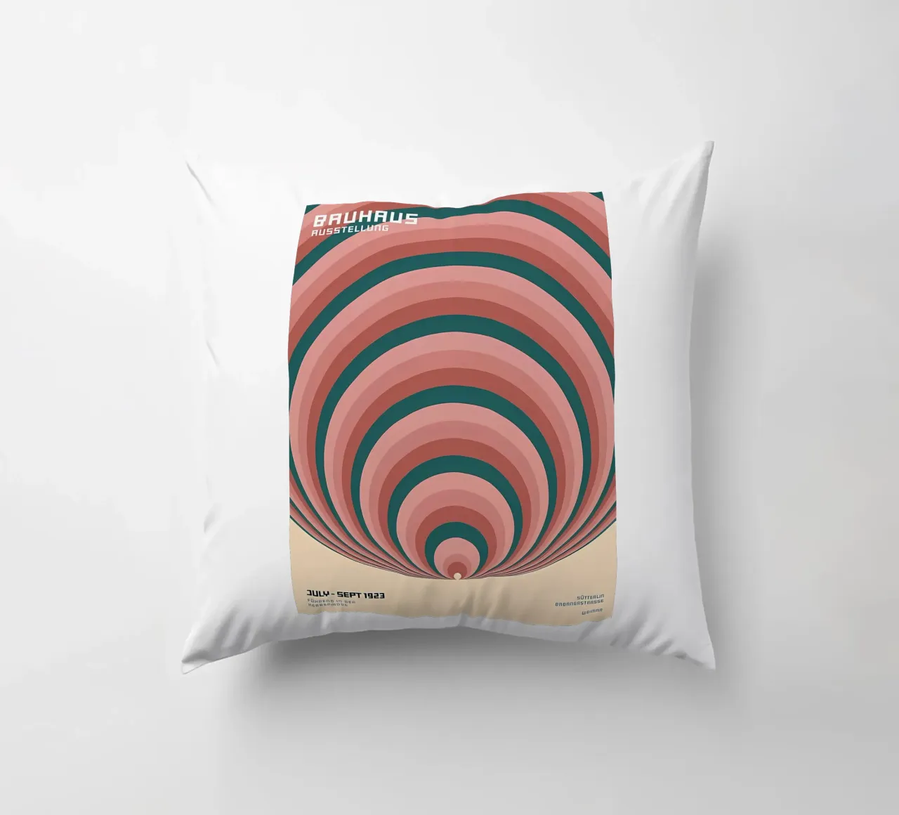 Mostra Bauhaus 1923 cuscino da Sigurd