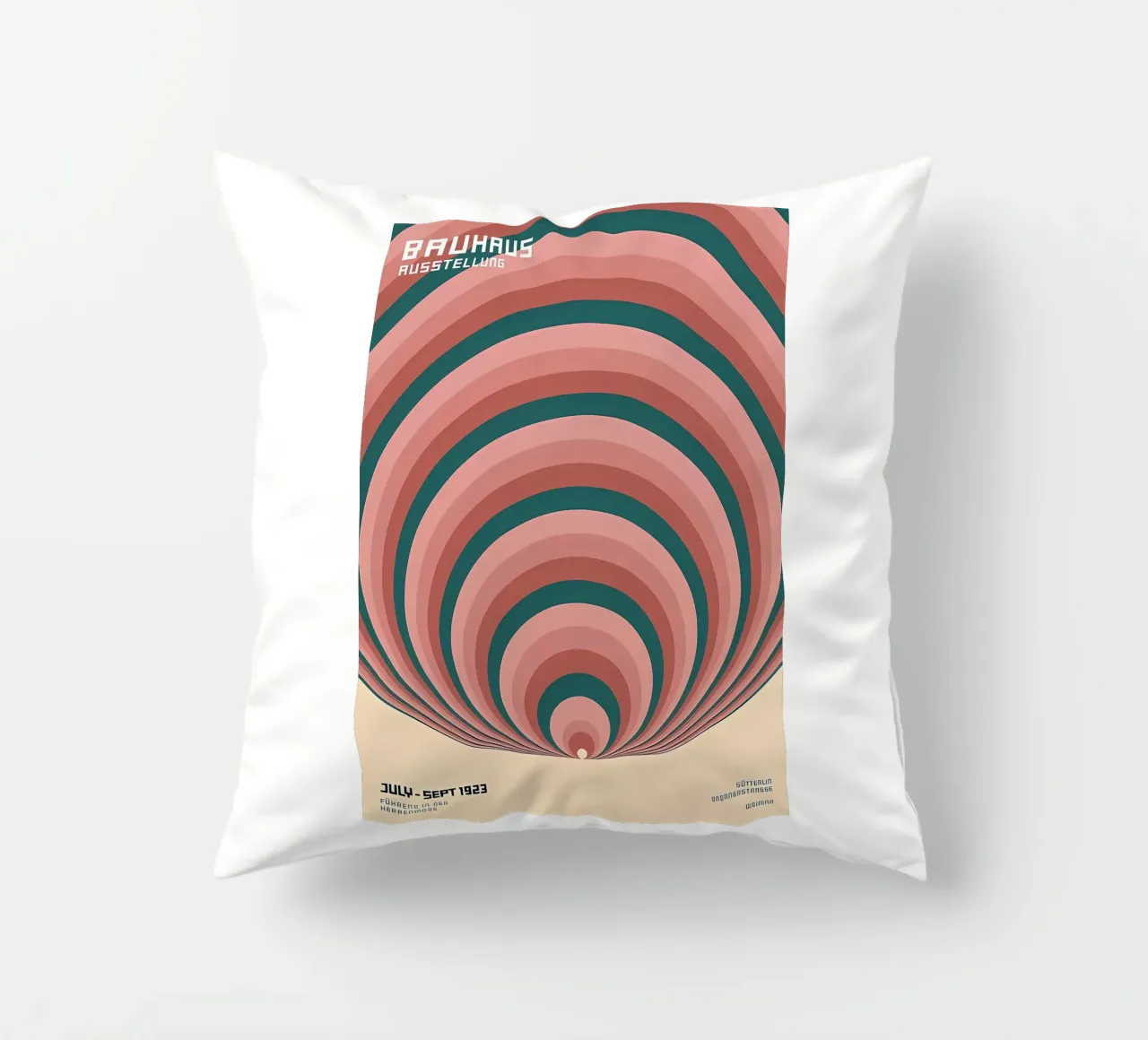 Mostra Bauhaus 1923 cuscino da Sigurd