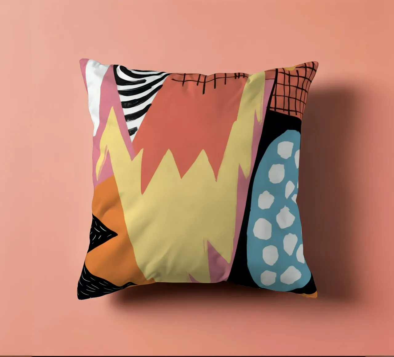 Gioco di forme moderniste cuscino da Frosh Pallete