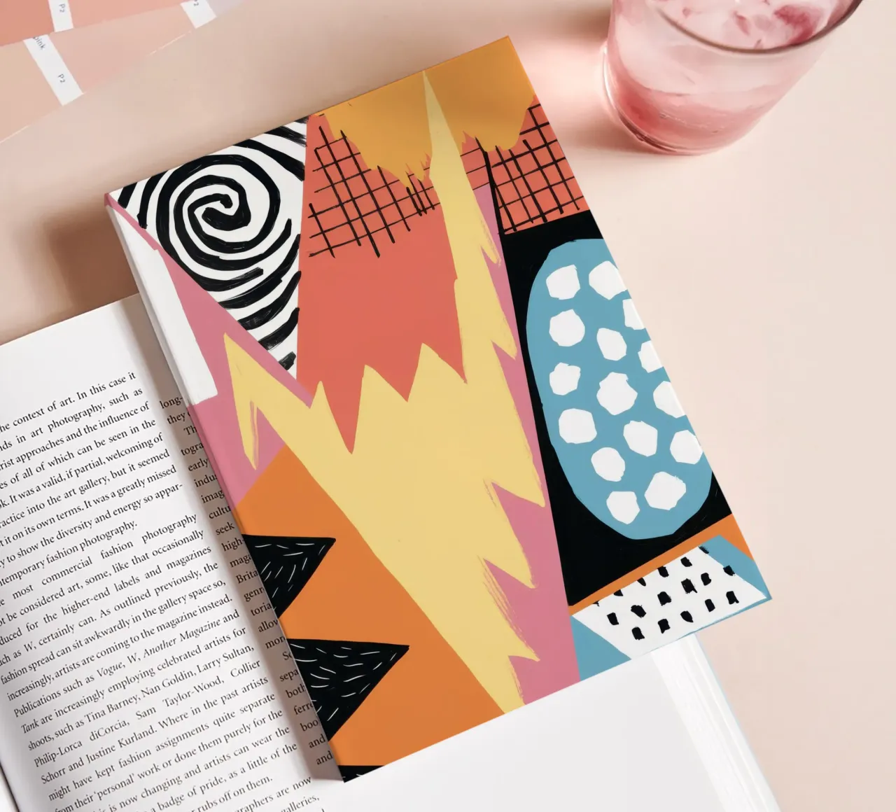 Modernist Shape Play notebook by Frosh Pallete