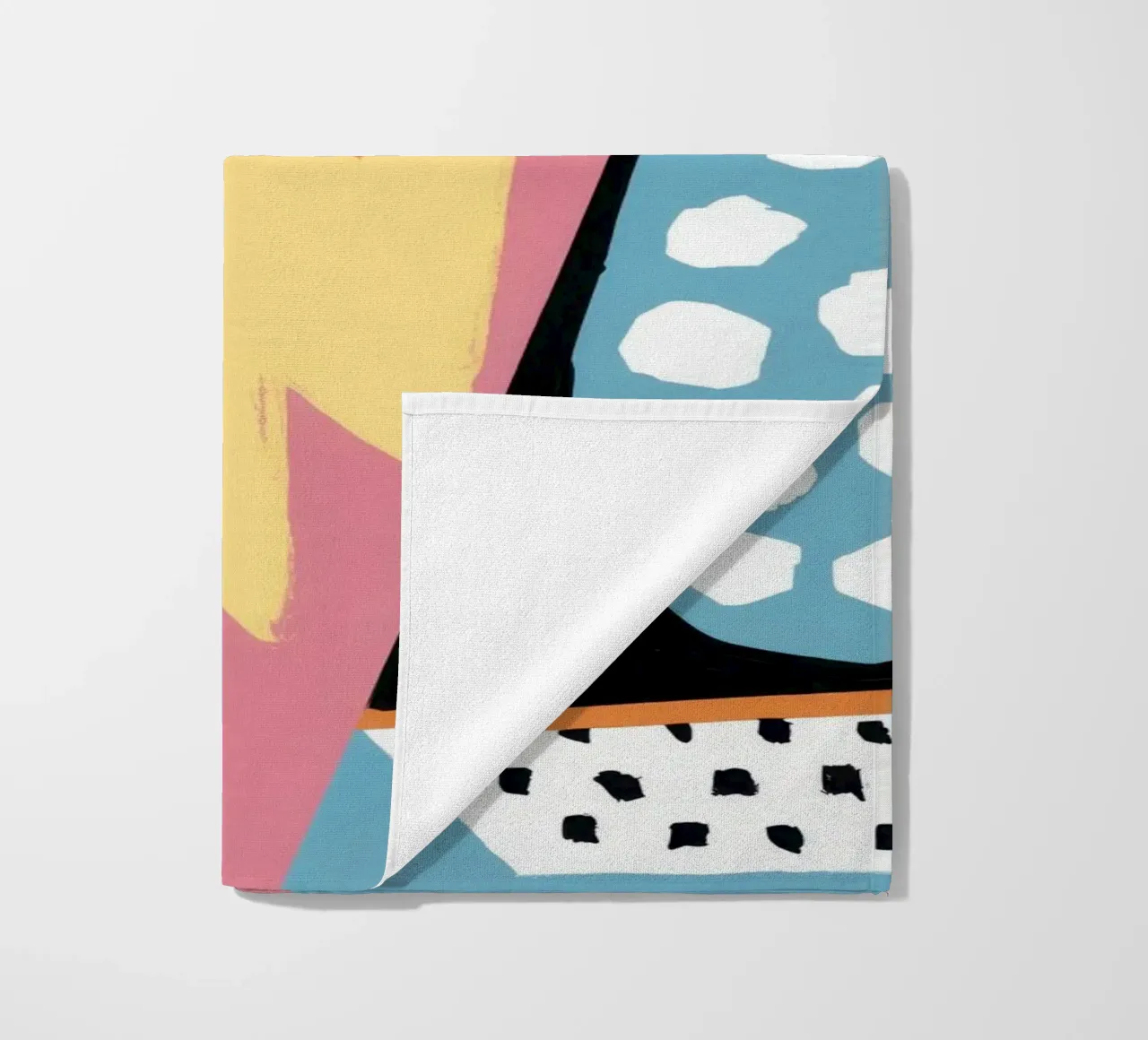 Modernist Shape Play beach towel by Frosh Pallete