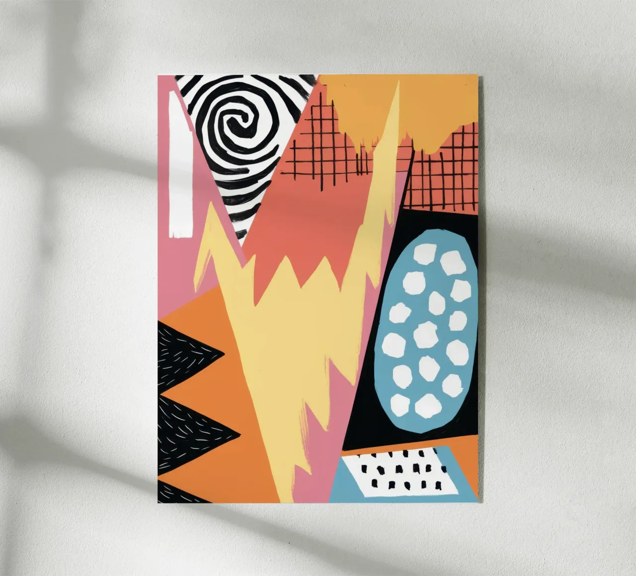 Gioco di forme moderniste plexiglass da Frosh Pallete