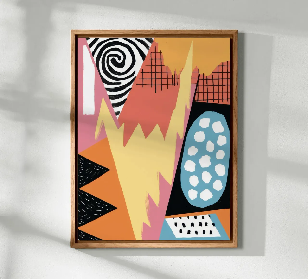 Gioco di forme moderniste alluminio dibond da Frosh Pallete