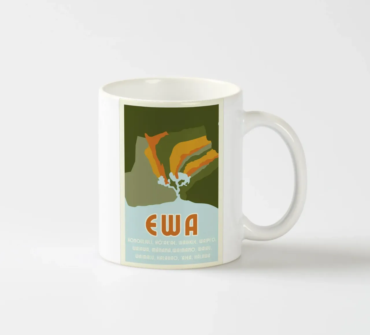 Retro Ewa tazza in ceramica da sayre shop