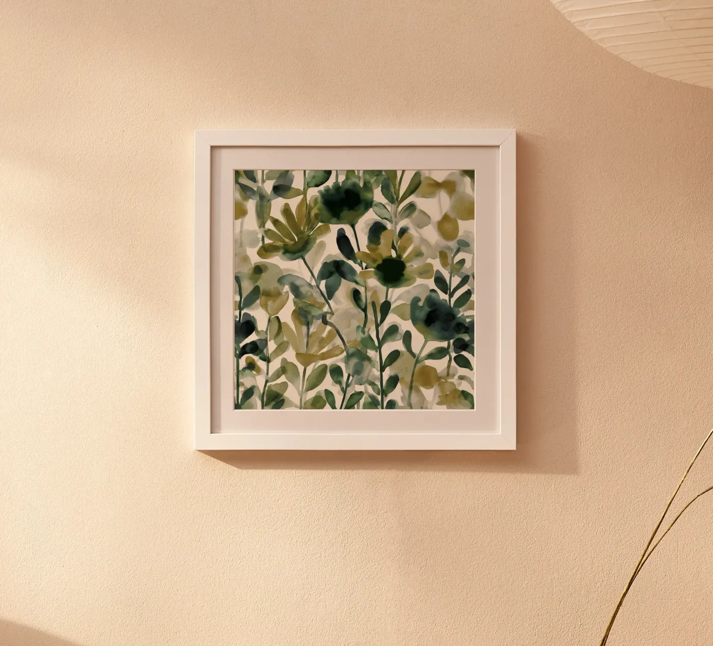 Olive Canopy poster by Sophia Calder Studio