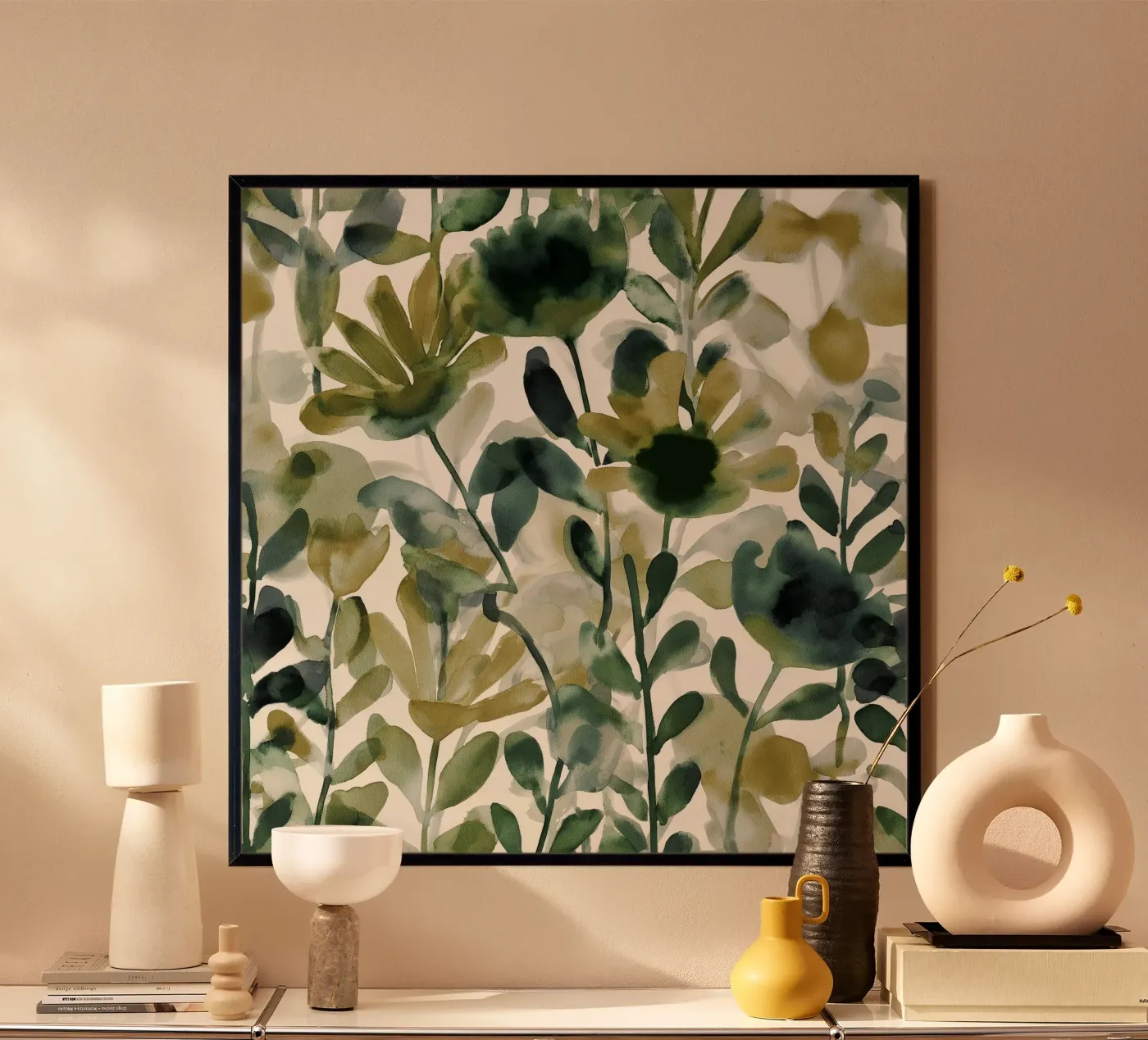 Olive Canopy poster by Sophia Calder Studio