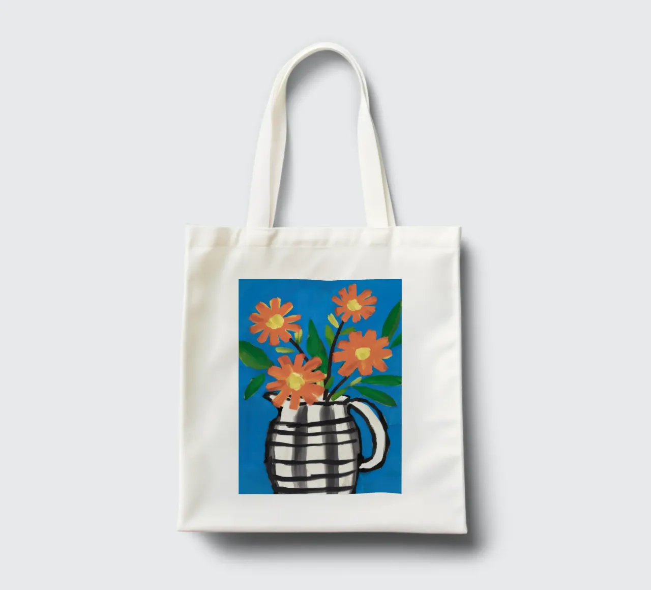 Scacchiera Bloom Pop borsa in juta da Frosh Pallete