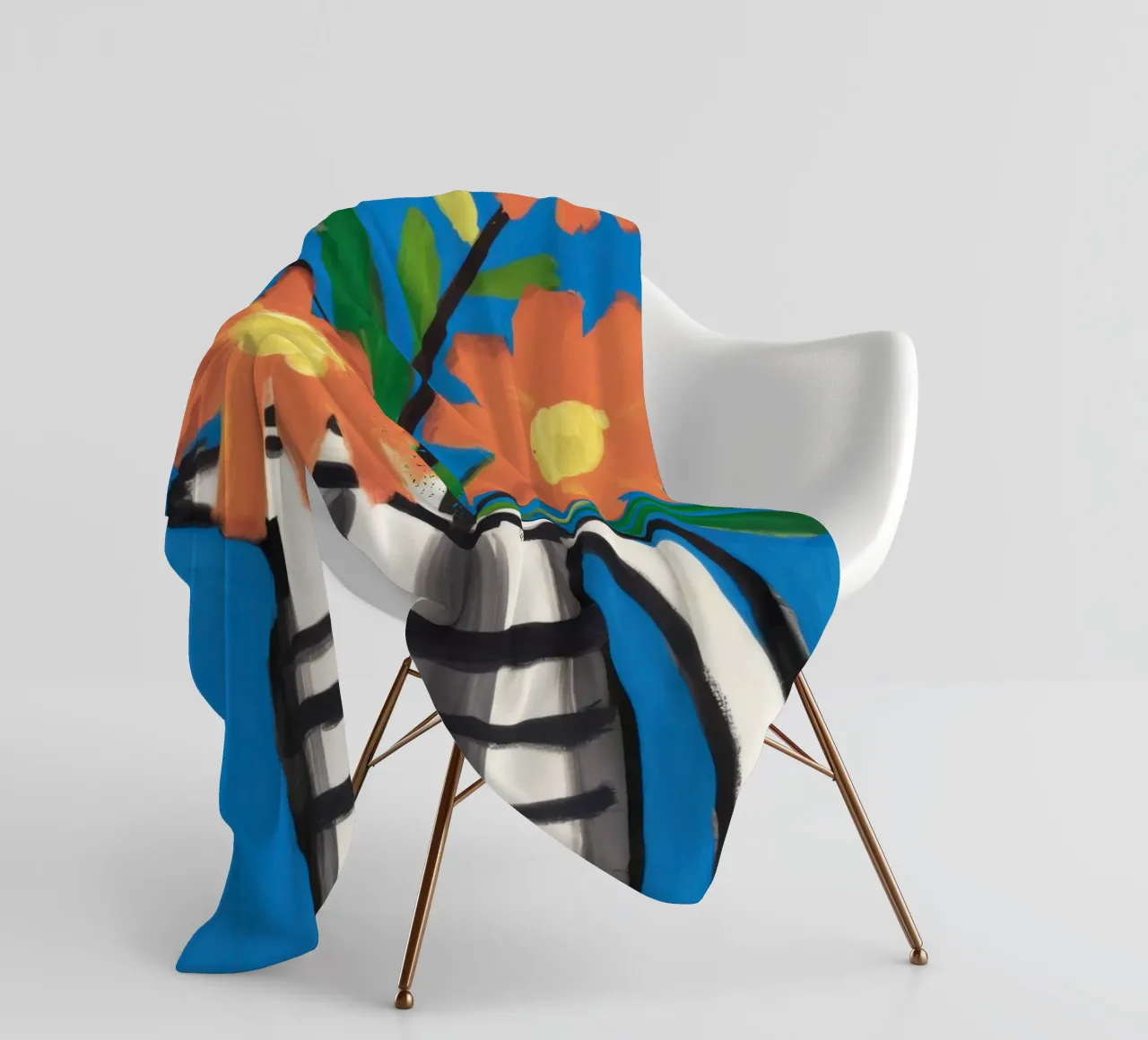 Scacchiera Bloom Pop coperta in pile da Frosh Pallete