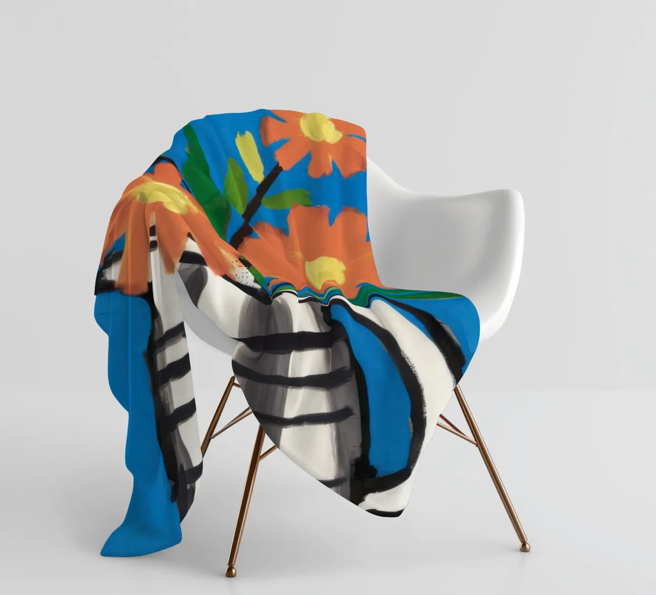 Scacchiera Bloom Pop coperta in pile da Frosh Pallete