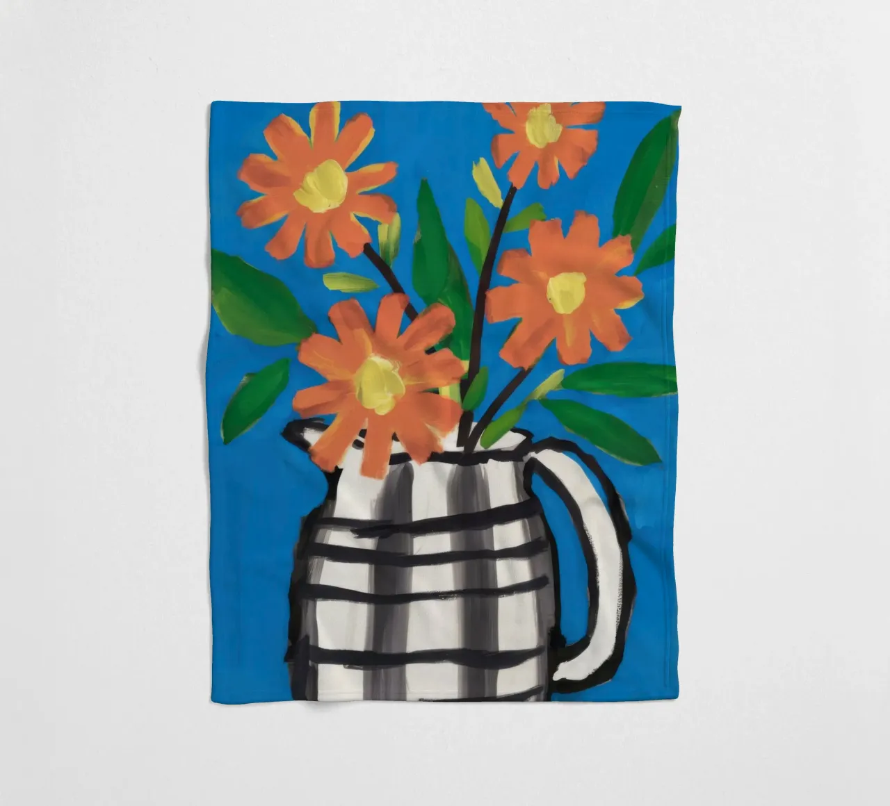 Scacchiera Bloom Pop coperta in pile da Frosh Pallete