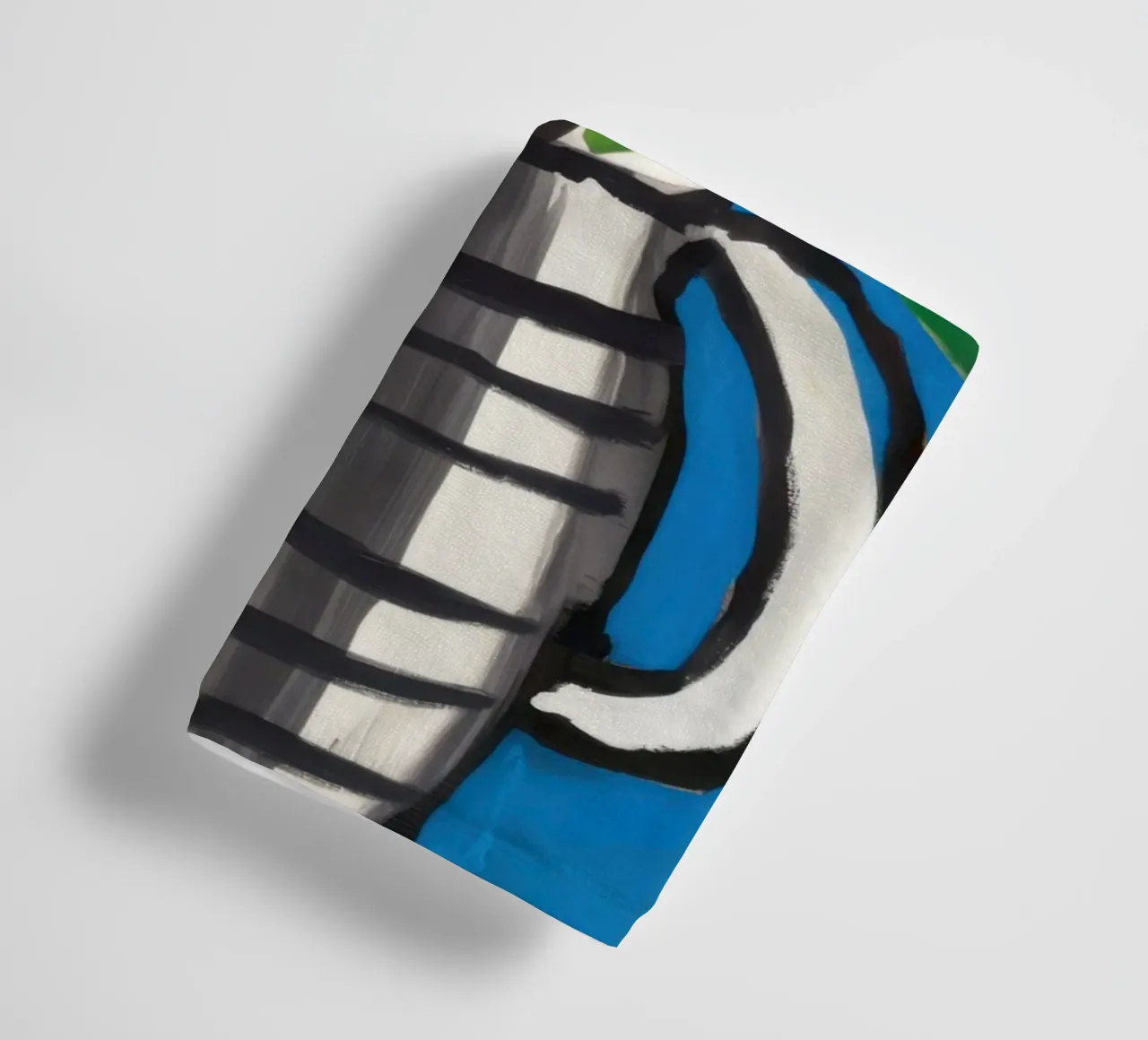 Checkerboard Bloom Pop towel by Frosh Pallete