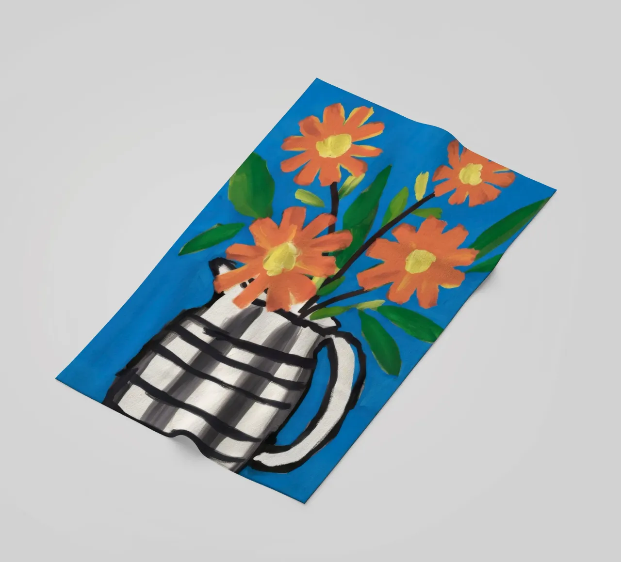Scacchiera Bloom Pop telo mare da Frosh Pallete