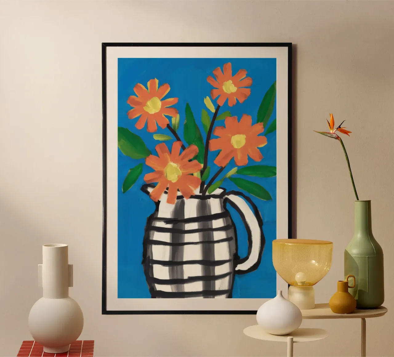 Scacchiera Bloom Pop poster da Frosh Pallete