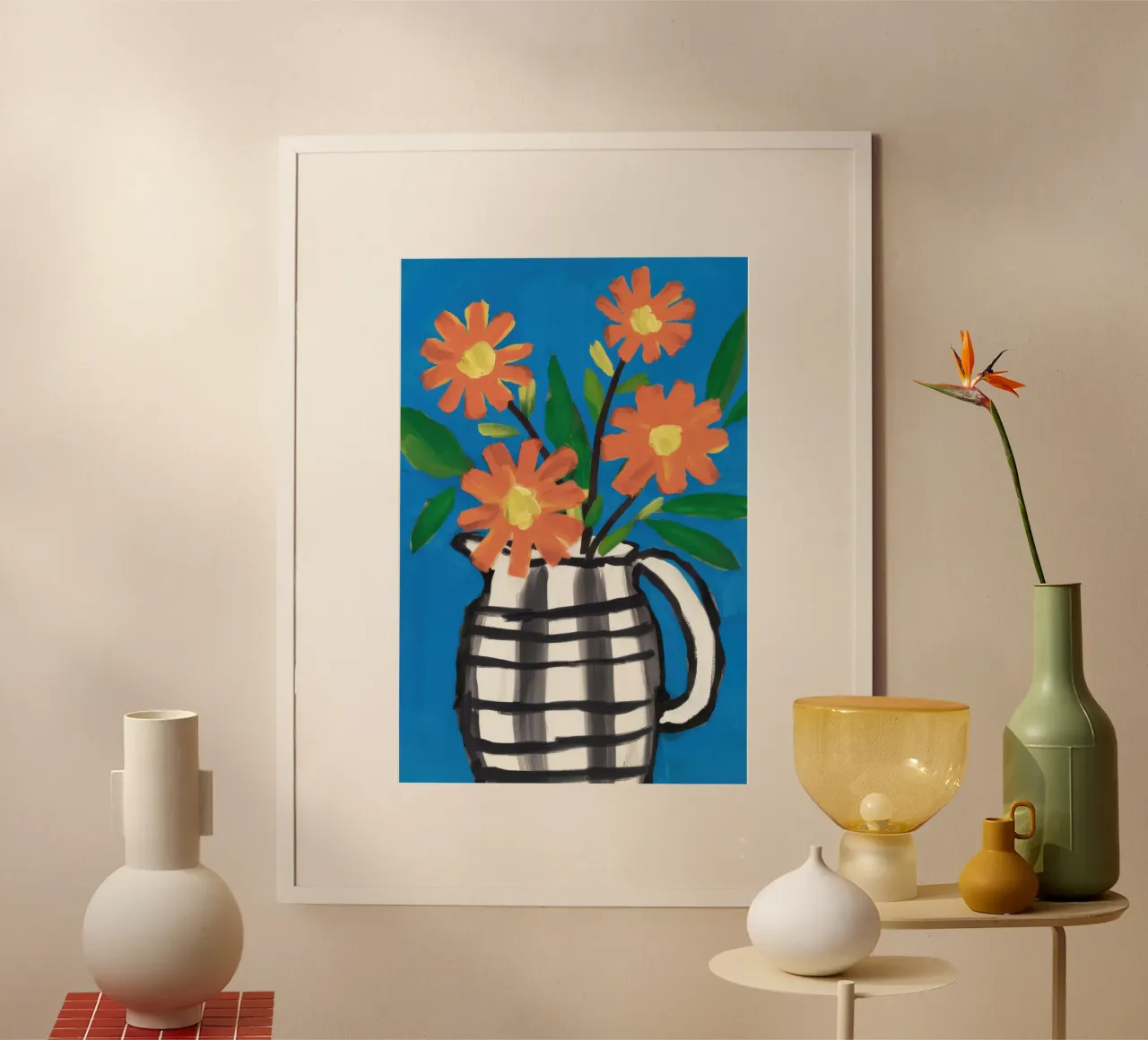 Scacchiera Bloom Pop poster da Frosh Pallete