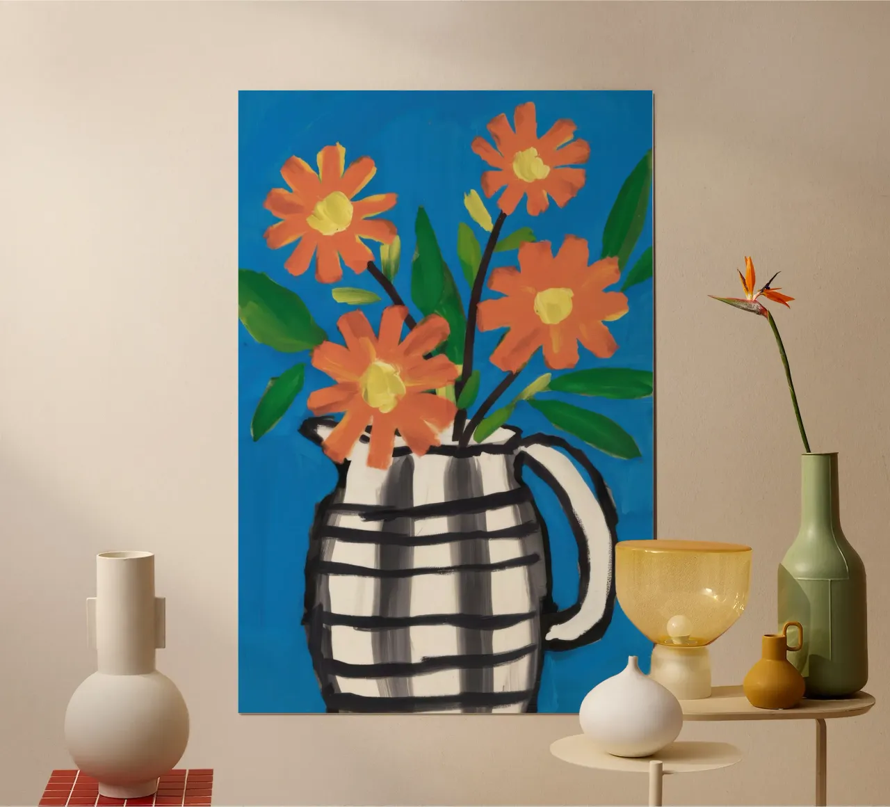 Scacchiera Bloom Pop poster da Frosh Pallete