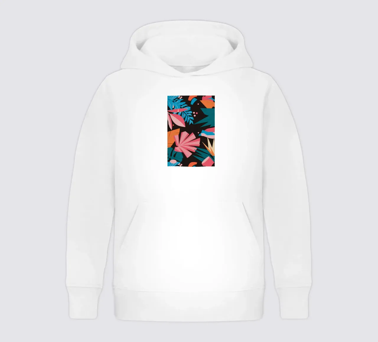 Modello Midnight Tropic felpa bambino con cappuccio da Line Fable