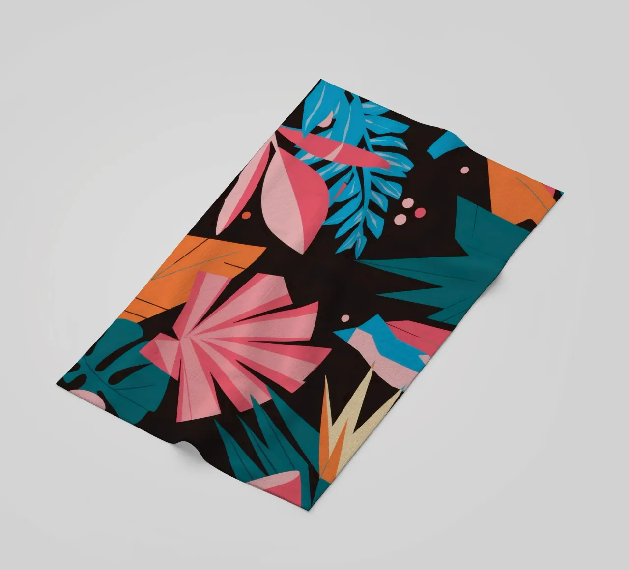 Modello Midnight Tropic telo mare da Line Fable