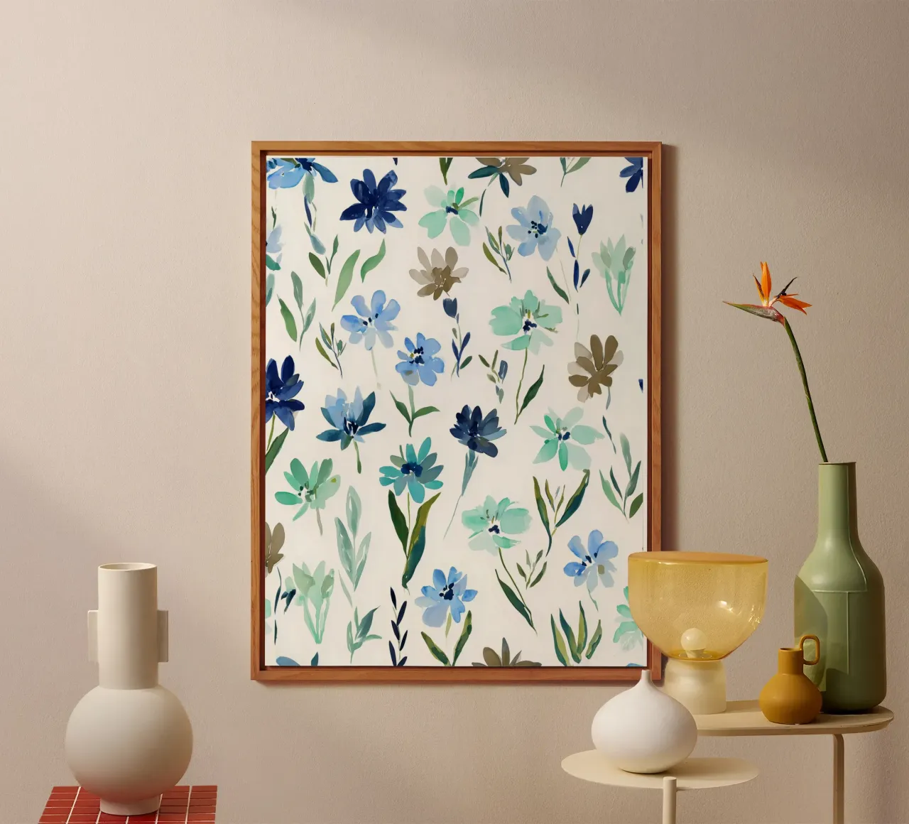 Spring Drift forex plate by Sophia Calder Studio