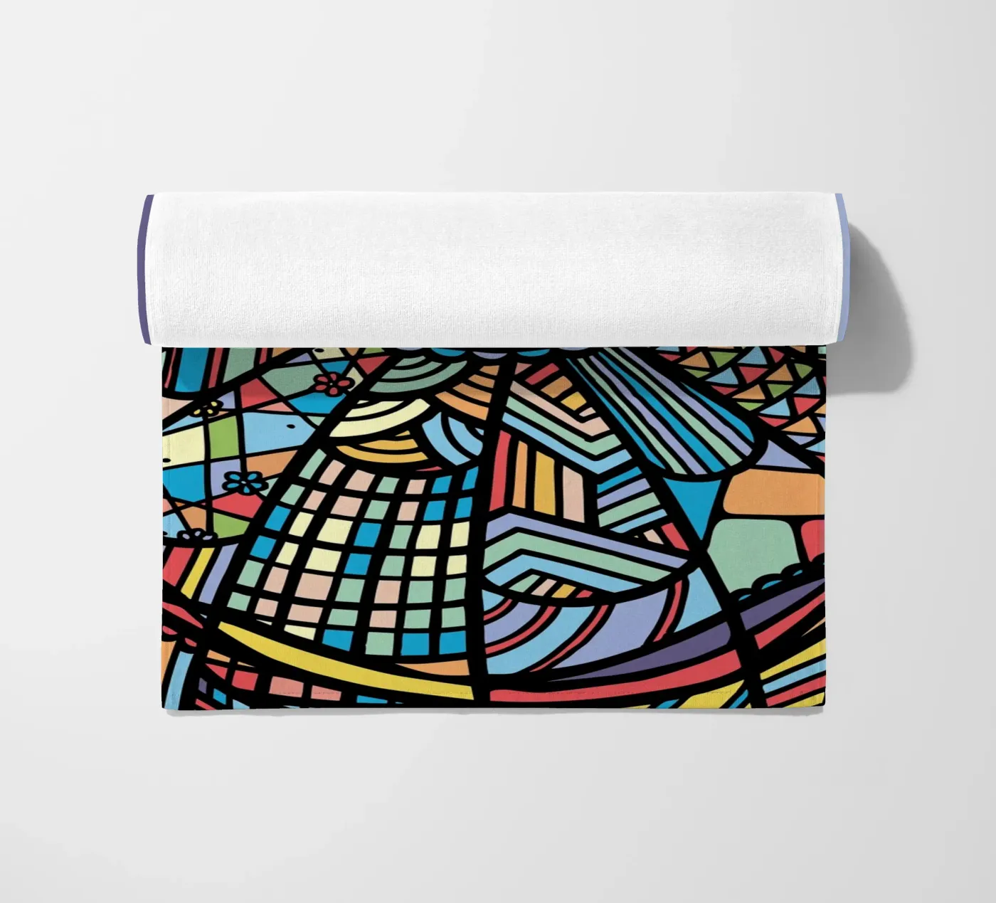 Accumulatie I strandhanddoek van Ninhol