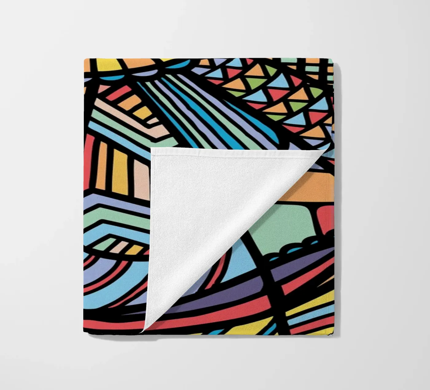 Accumulatie I strandhanddoek van Ninhol