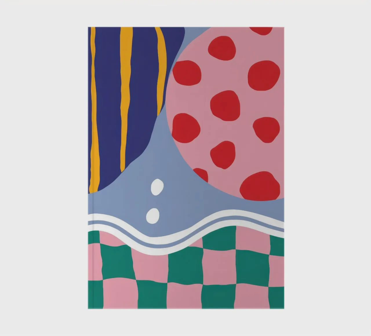 Playful Pattern Mix notebook by Line Fable