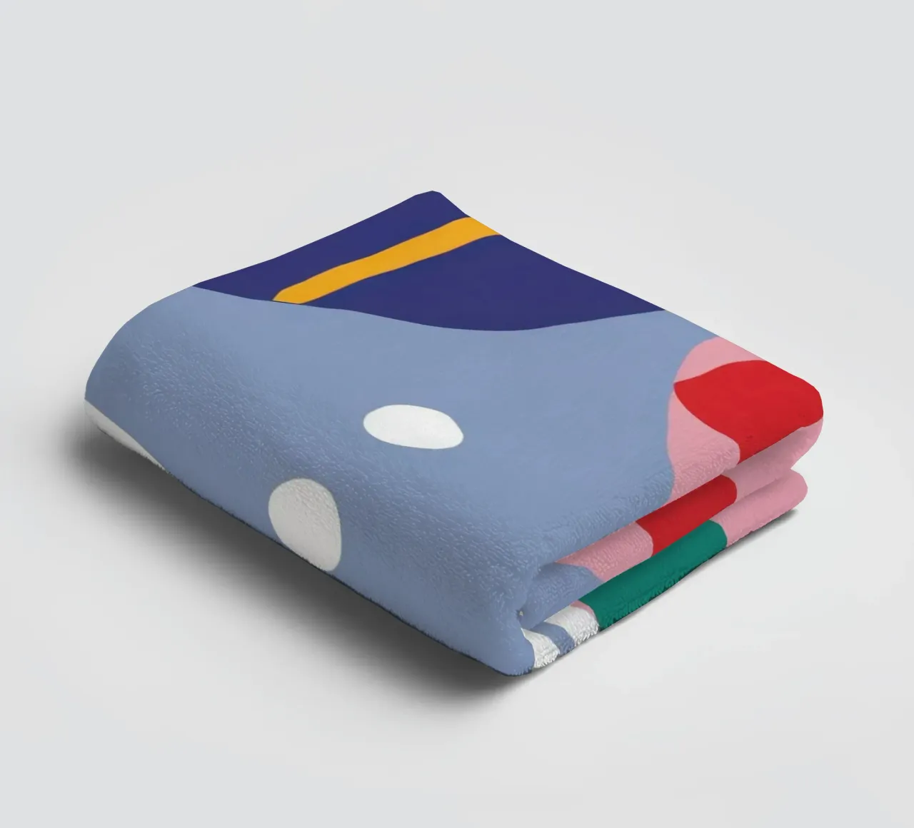 Playful Pattern Mix towel by Line Fable