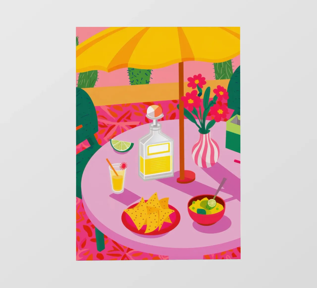 Picnic al sole telo in pvc da Frosh Pallete