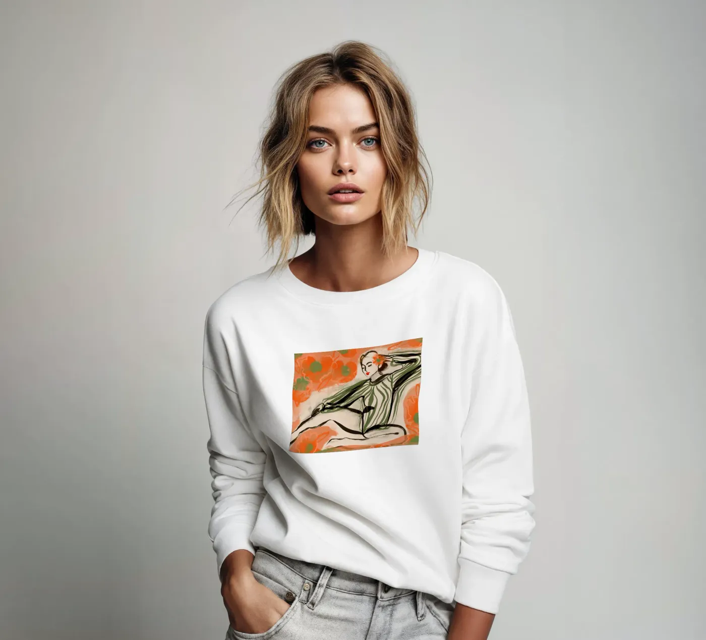 Posing Dancer sweatshirt by treechild