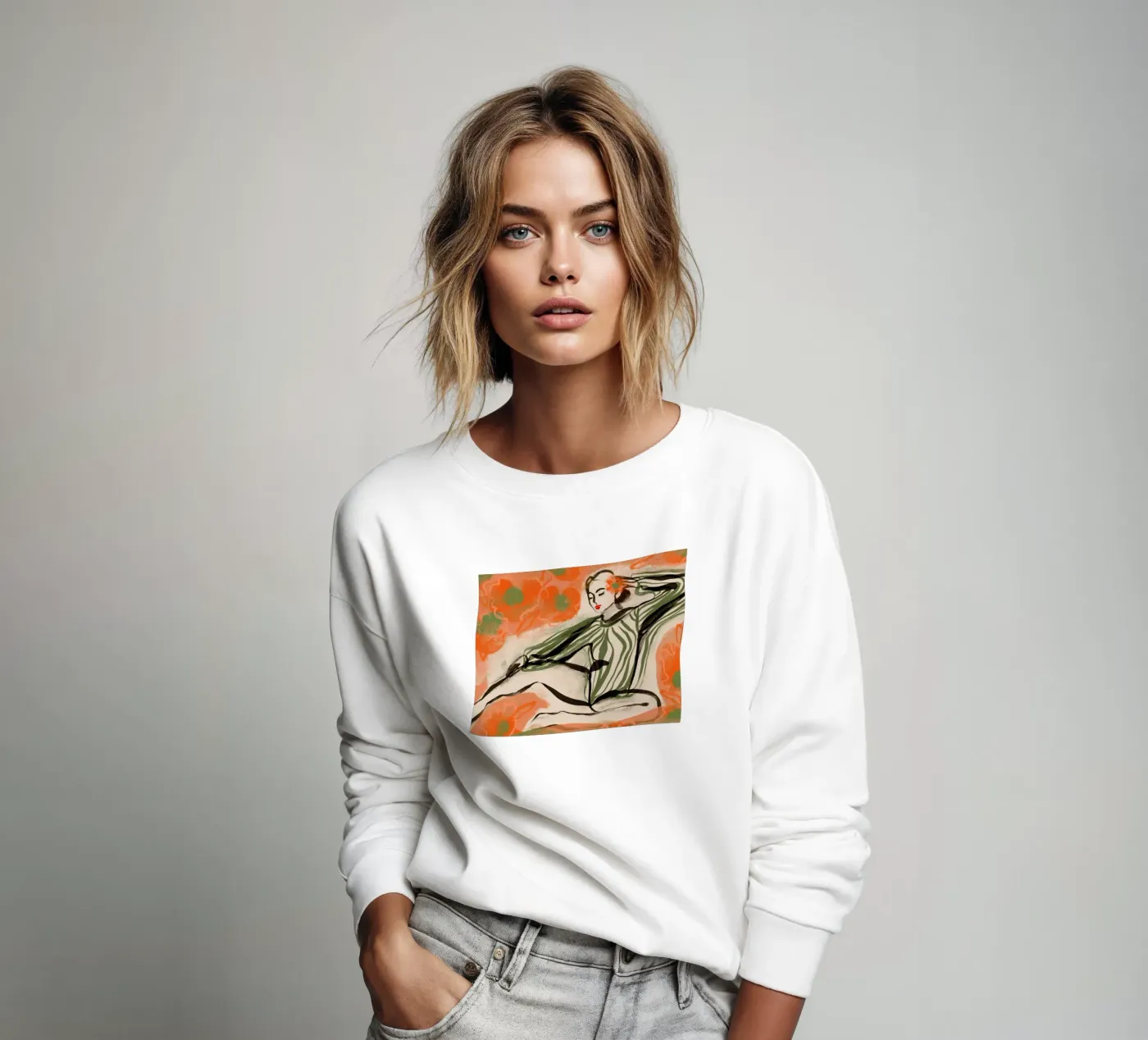 Posing Dancer sweatshirt by treechild