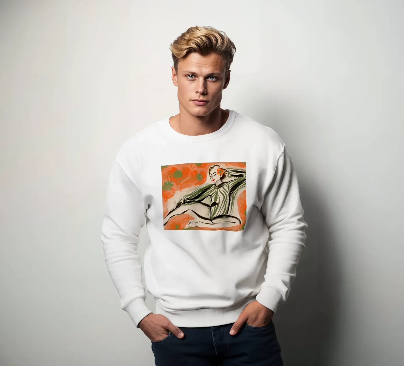 Posing Dancer sweatshirt by treechild