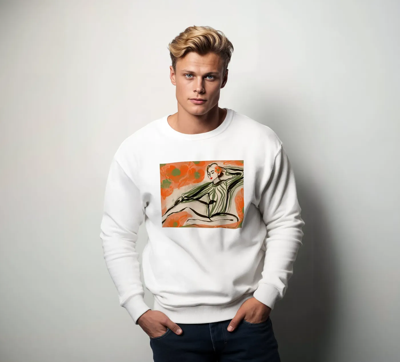 Posing Dancer sweatshirt by treechild