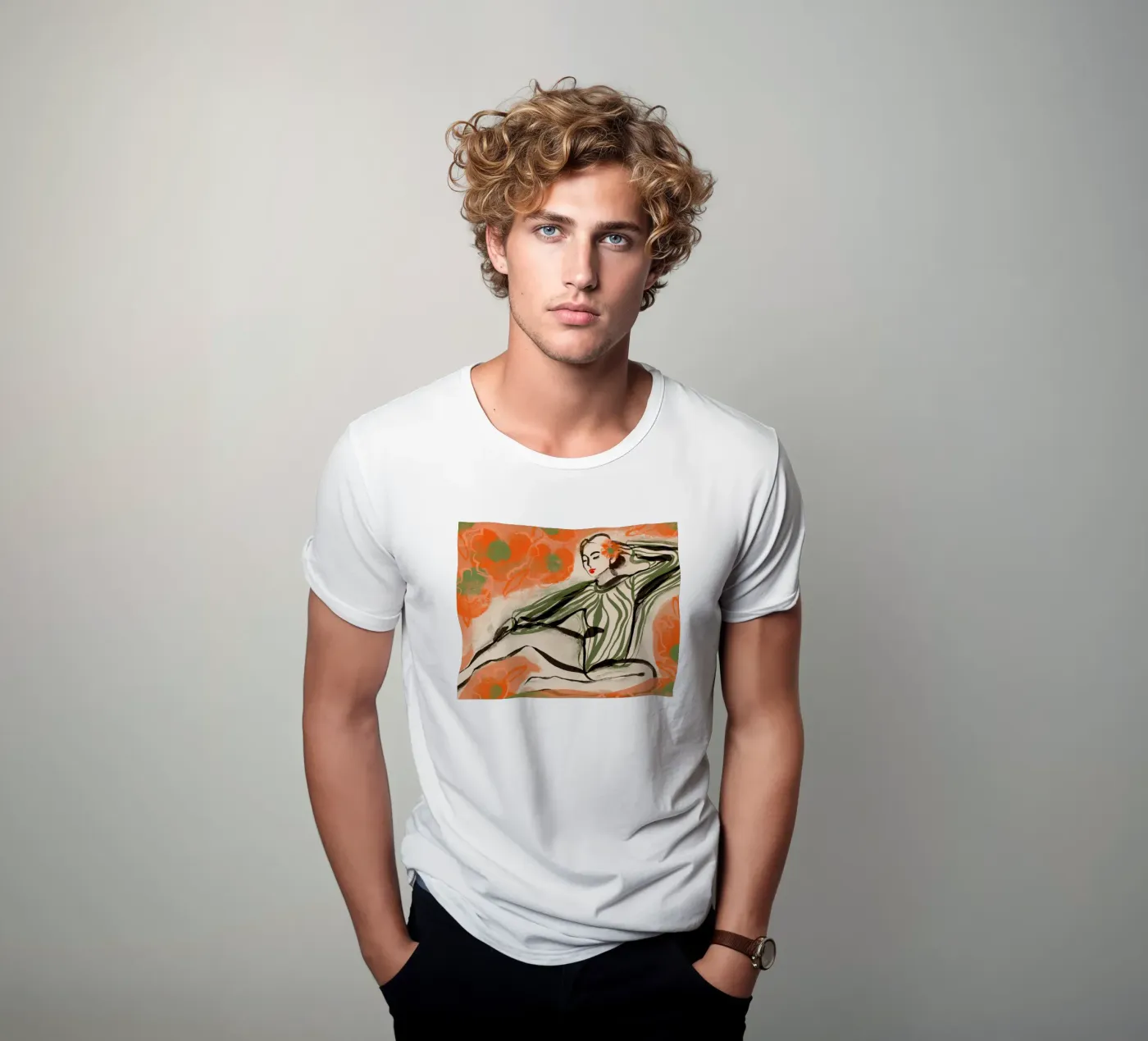 Posing Dancer t-shirt da treechild