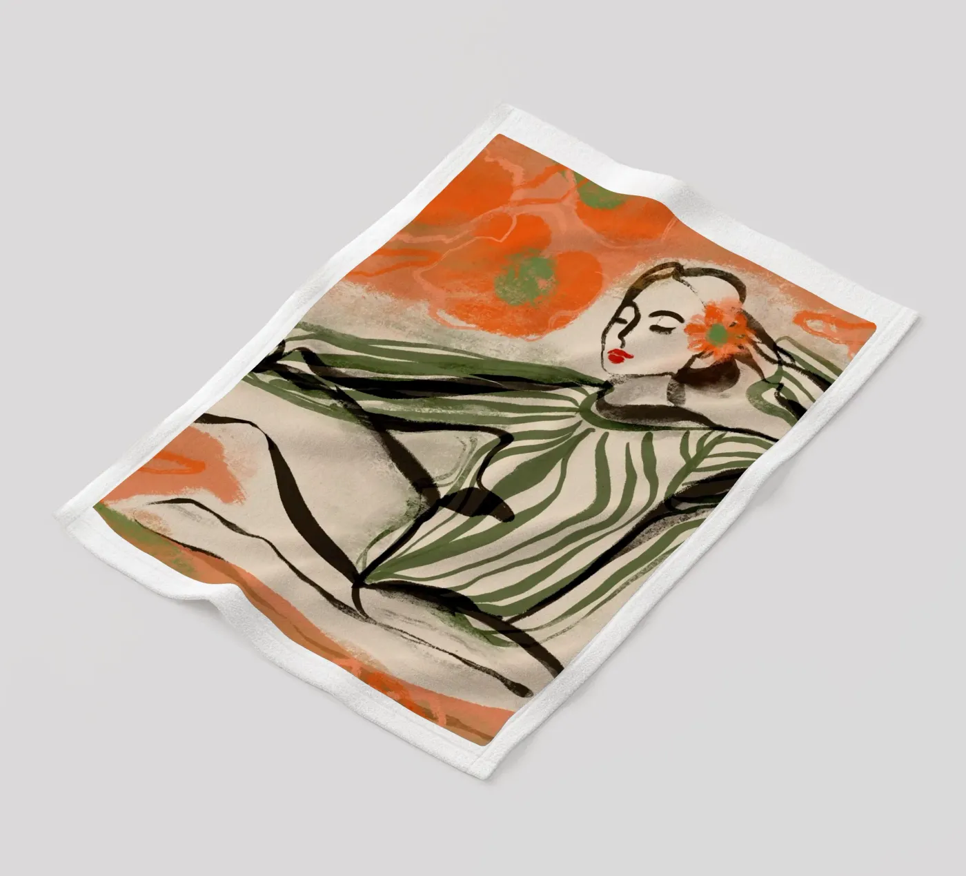 Posing Dancer plaid polaire de treechild