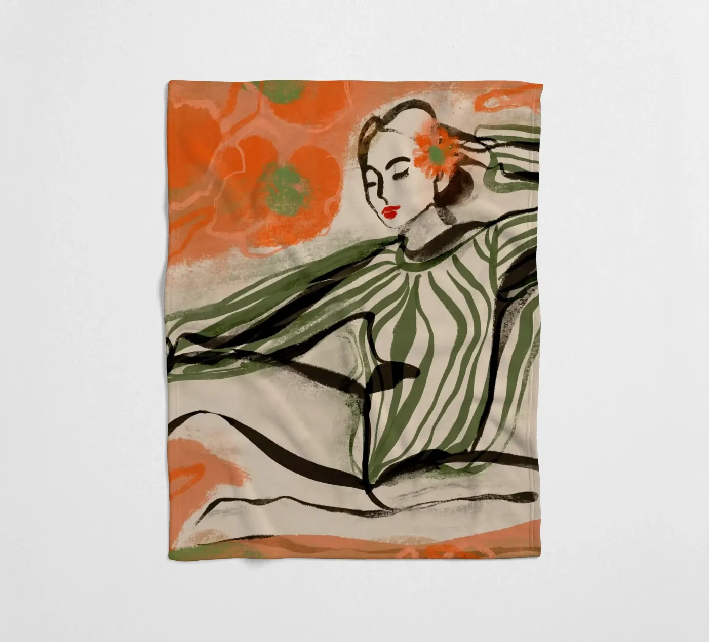 Posing Dancer plaid polaire de treechild