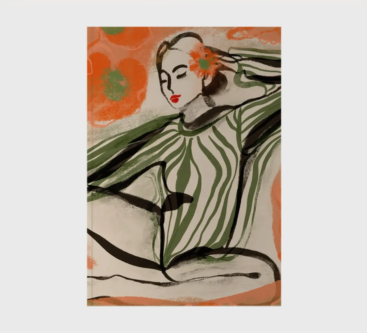 Posing Dancer notebook by treechild