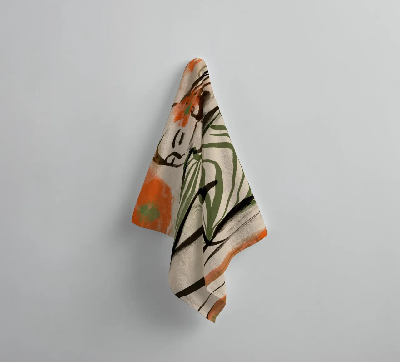 Posing Dancer badhanddoek van treechild