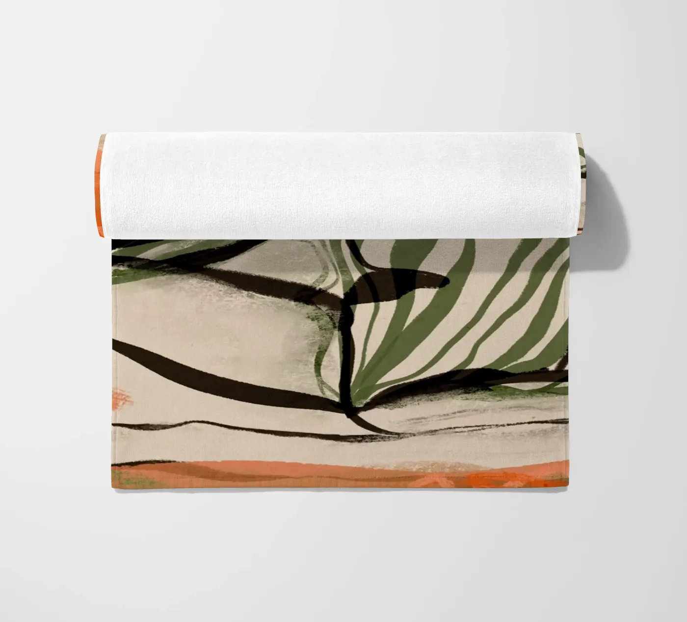 Posing Dancer beach towel by treechild