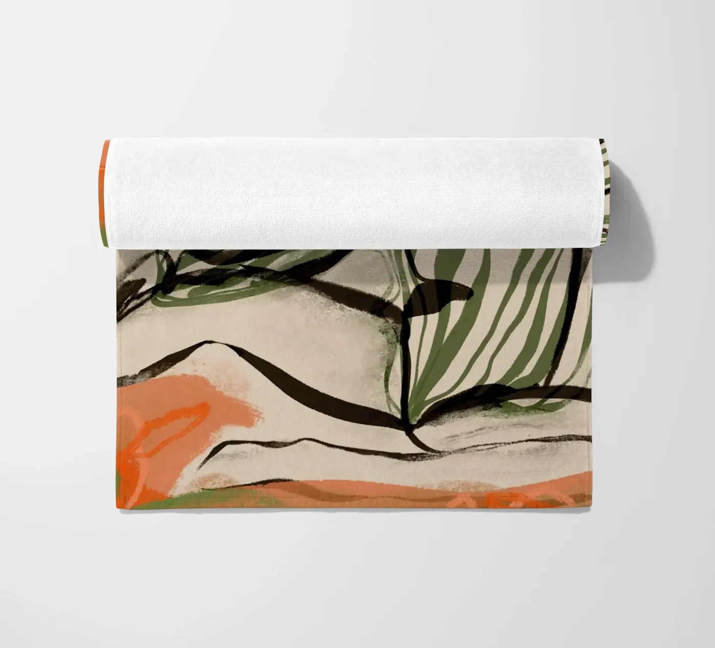 Posing Dancer beach towel by treechild