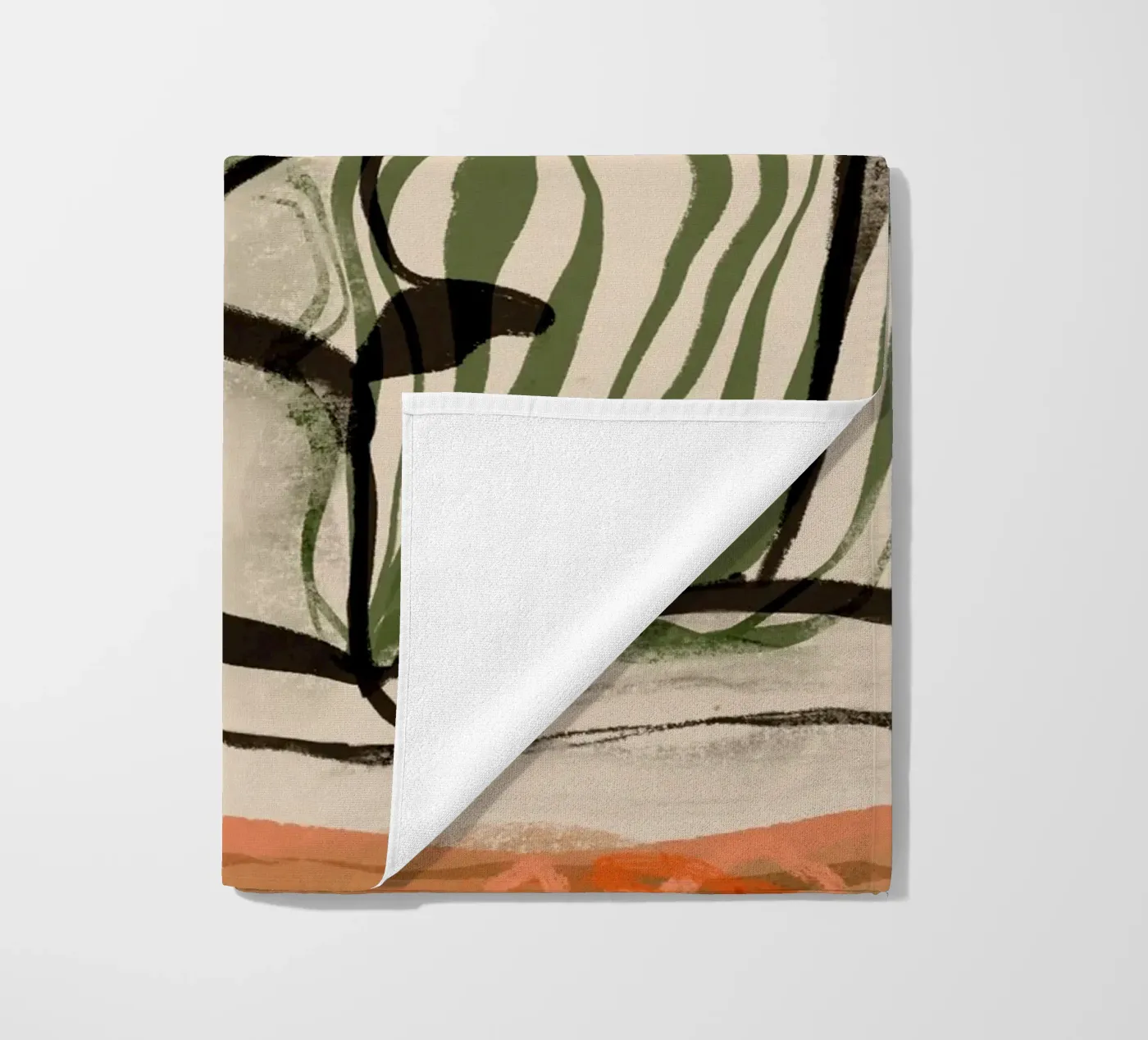 Posing Dancer beach towel by treechild