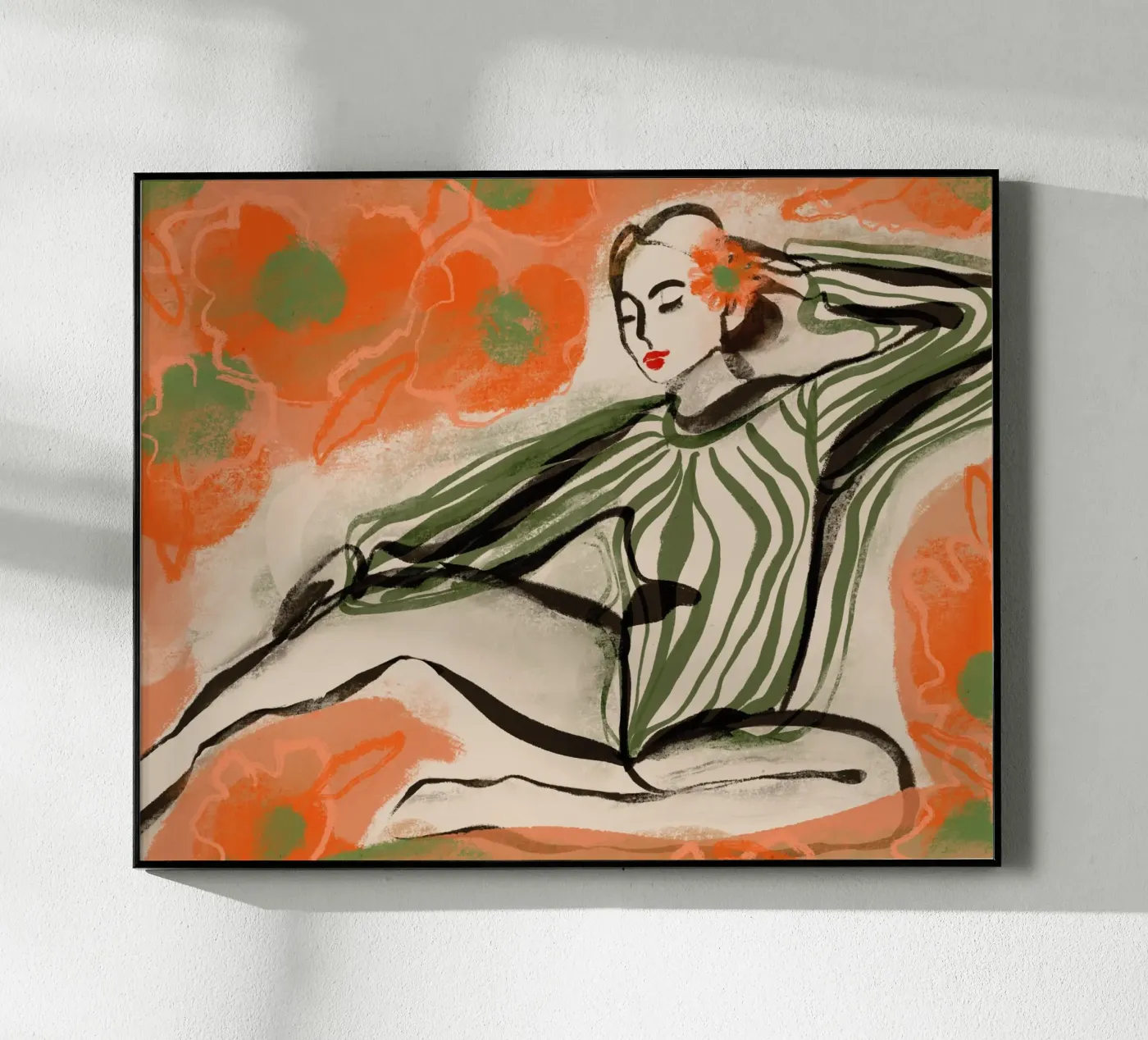 Posing Dancer acryl van treechild