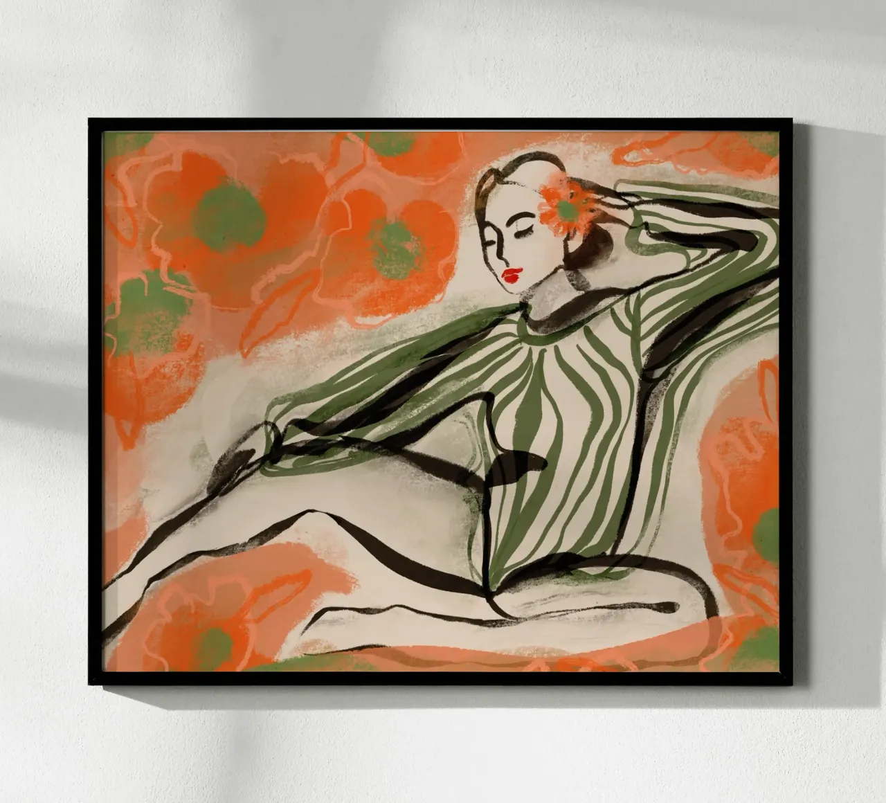 Posing Dancer Poster von treechild