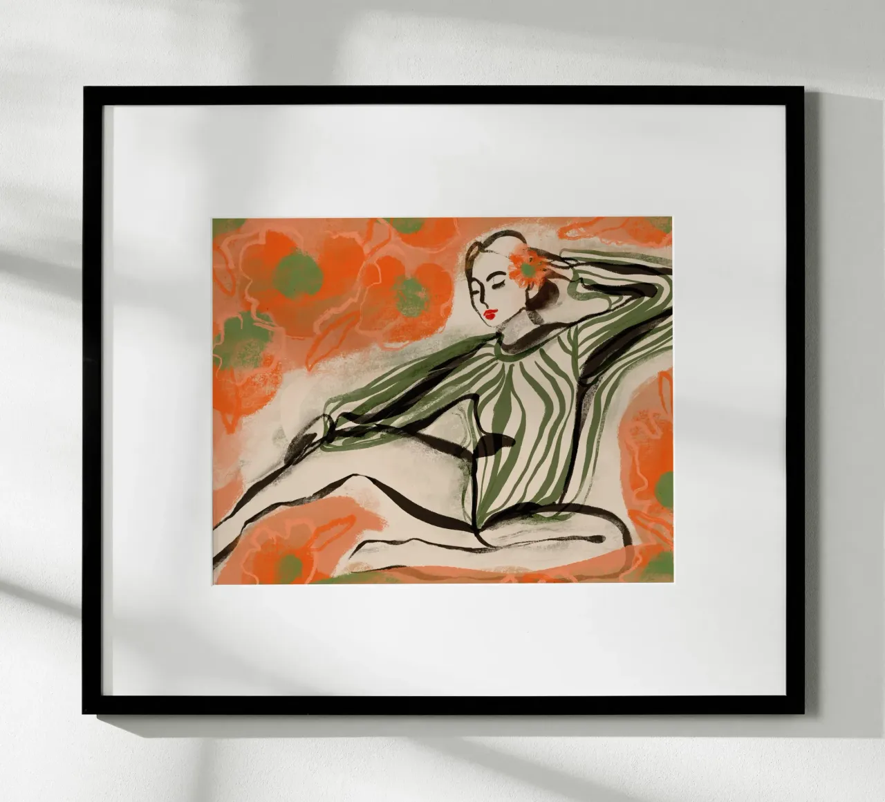 Posing Dancer Poster von treechild