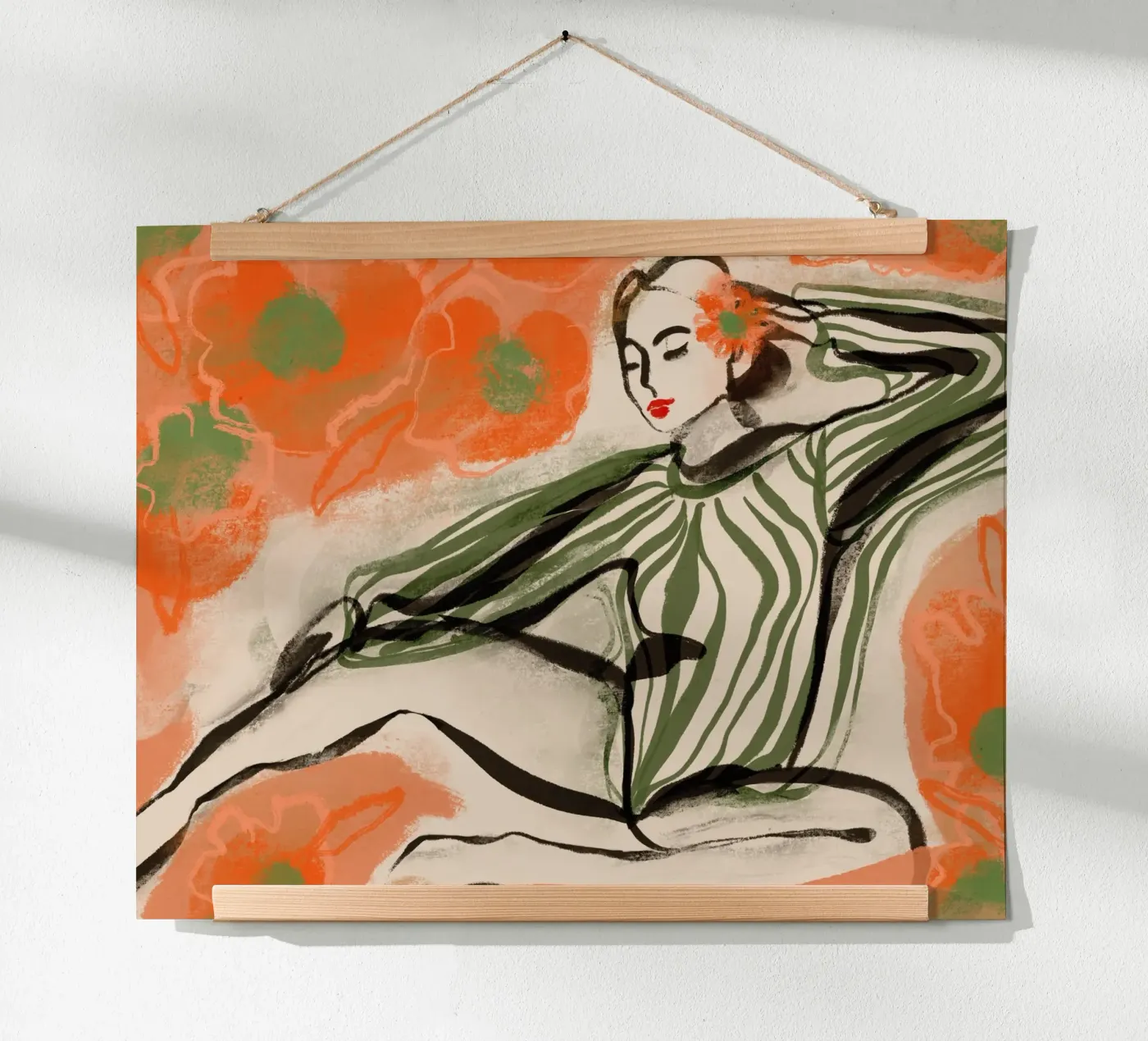 Posing Dancer hahnemühle van treechild