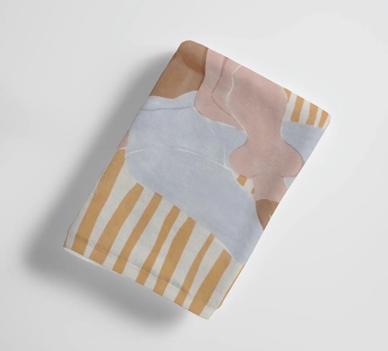 modello donna a righe asciugamano da bagno da Abigail Ellis