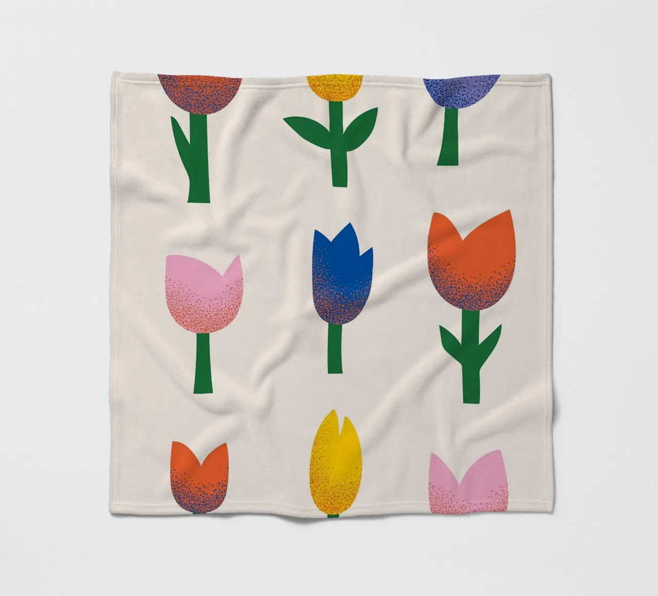tulipani fiori coperta in pile da Abigail Ellis